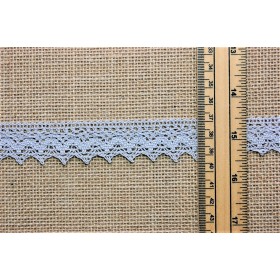 PUNTILLA BOLILLOS EN GRIS