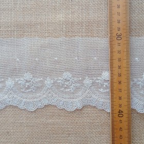 PUNTILLA TUL EN BEIGE